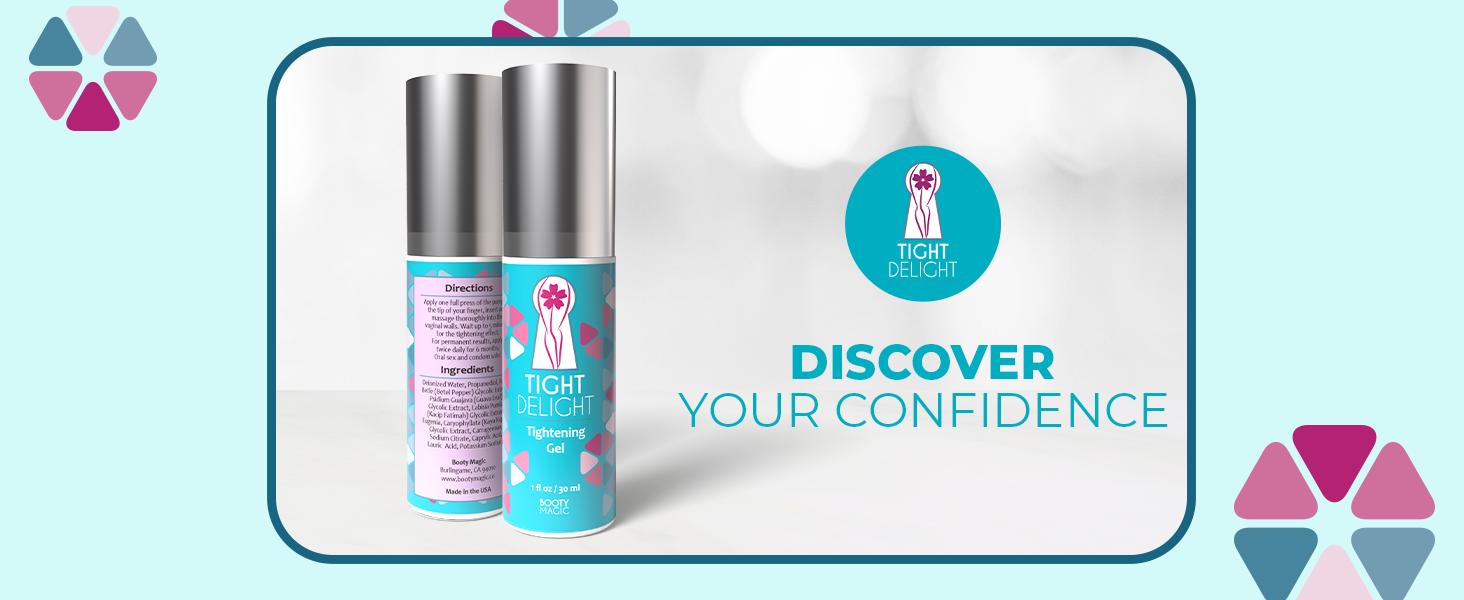 Tight Delight Vaginal Tightening Gel – Instant Vaginal Tightener for Women, Vag Rejuvenation, Natural pH-Balanced Firming with Manjakani & Aloe Vera for Vaginal Tightness