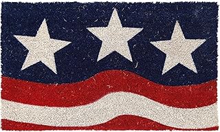 Entryways P970 Stars and Stripes, Coconut Fiber with PVC Backing Doormat 17