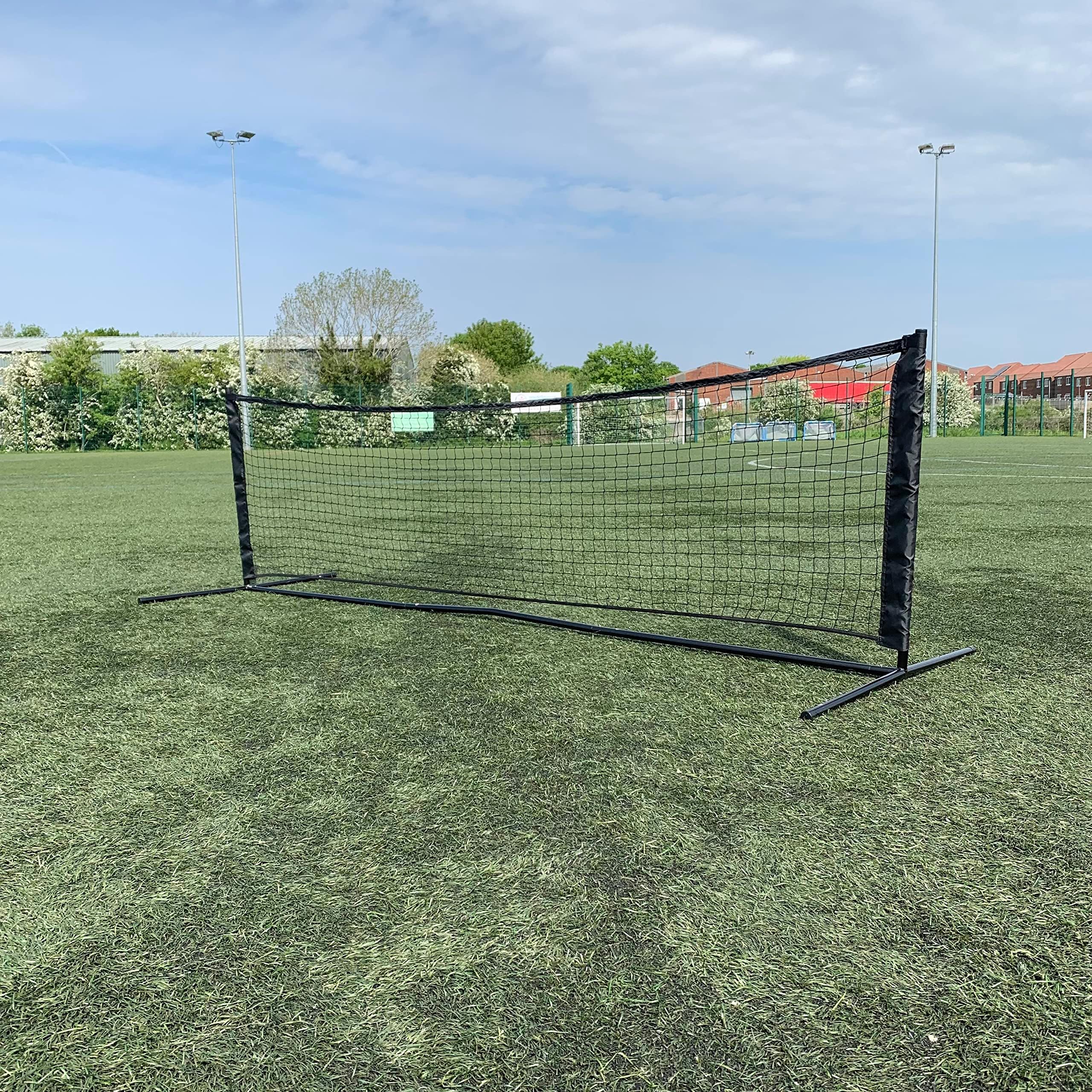 The Soccer Store Freestanding Multi Surface Tennis Football Net. Indoor & Outdoor Training Equipment for Clubs. Carry Bag Included.