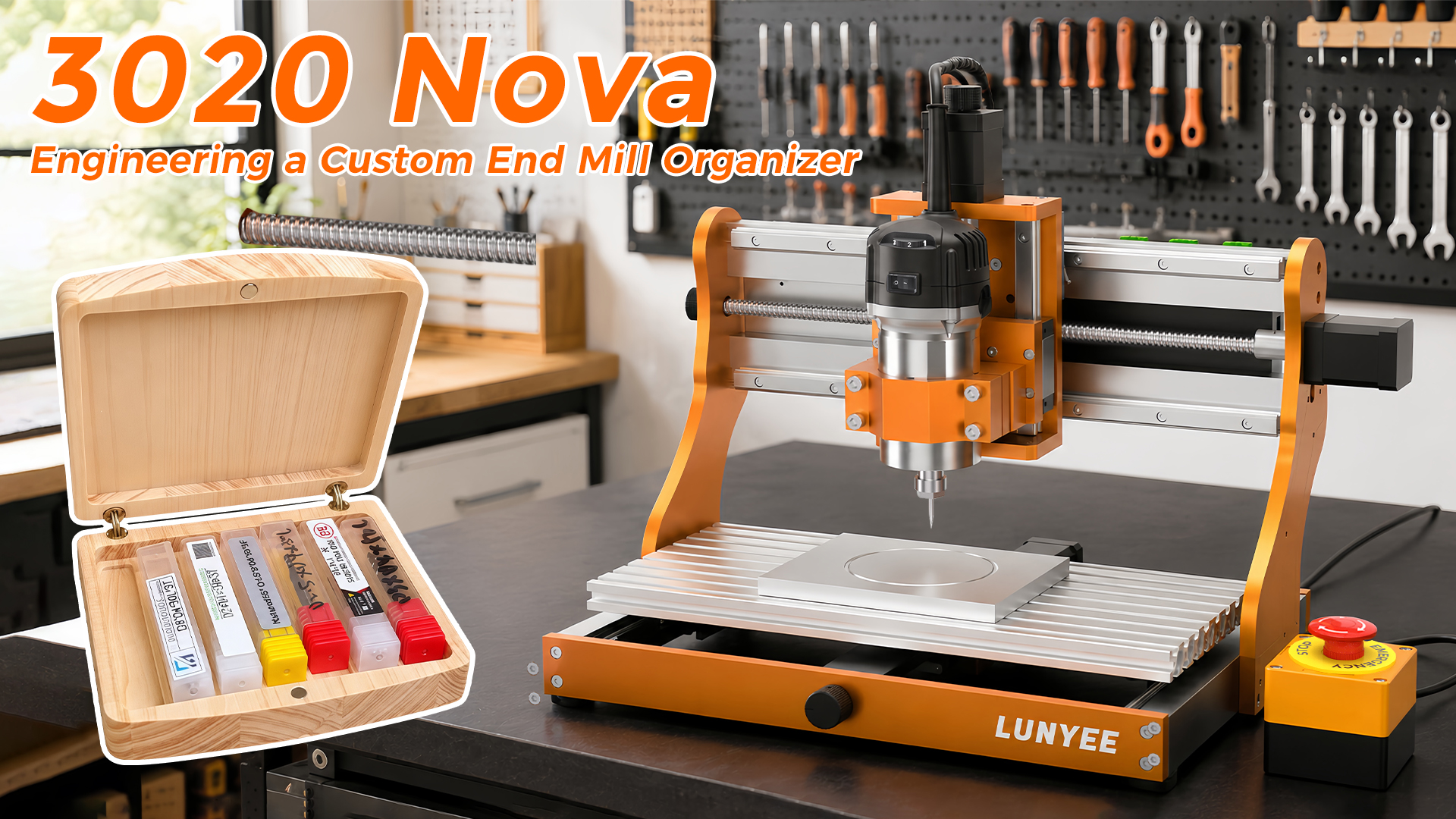 Amazon | LUNYEE 3020 Nova CNC フライス盤、オールメタル製XYZ軸