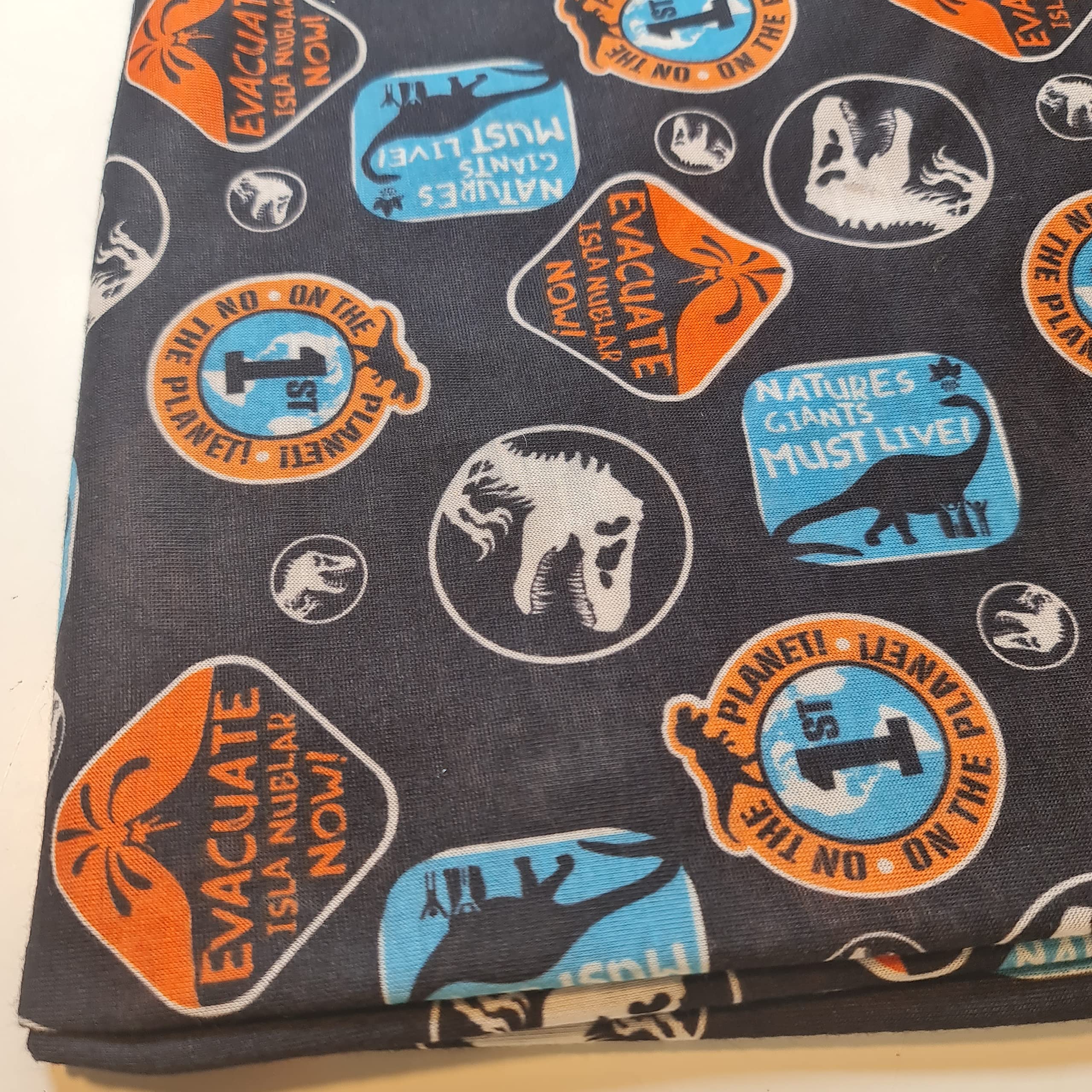 Printed Cotton Jersey Stretch Knit T Shirt Baby Grow Craft Fabric Material 58", 150 cm Wide Sold As 1 Meter Pre - Image 3