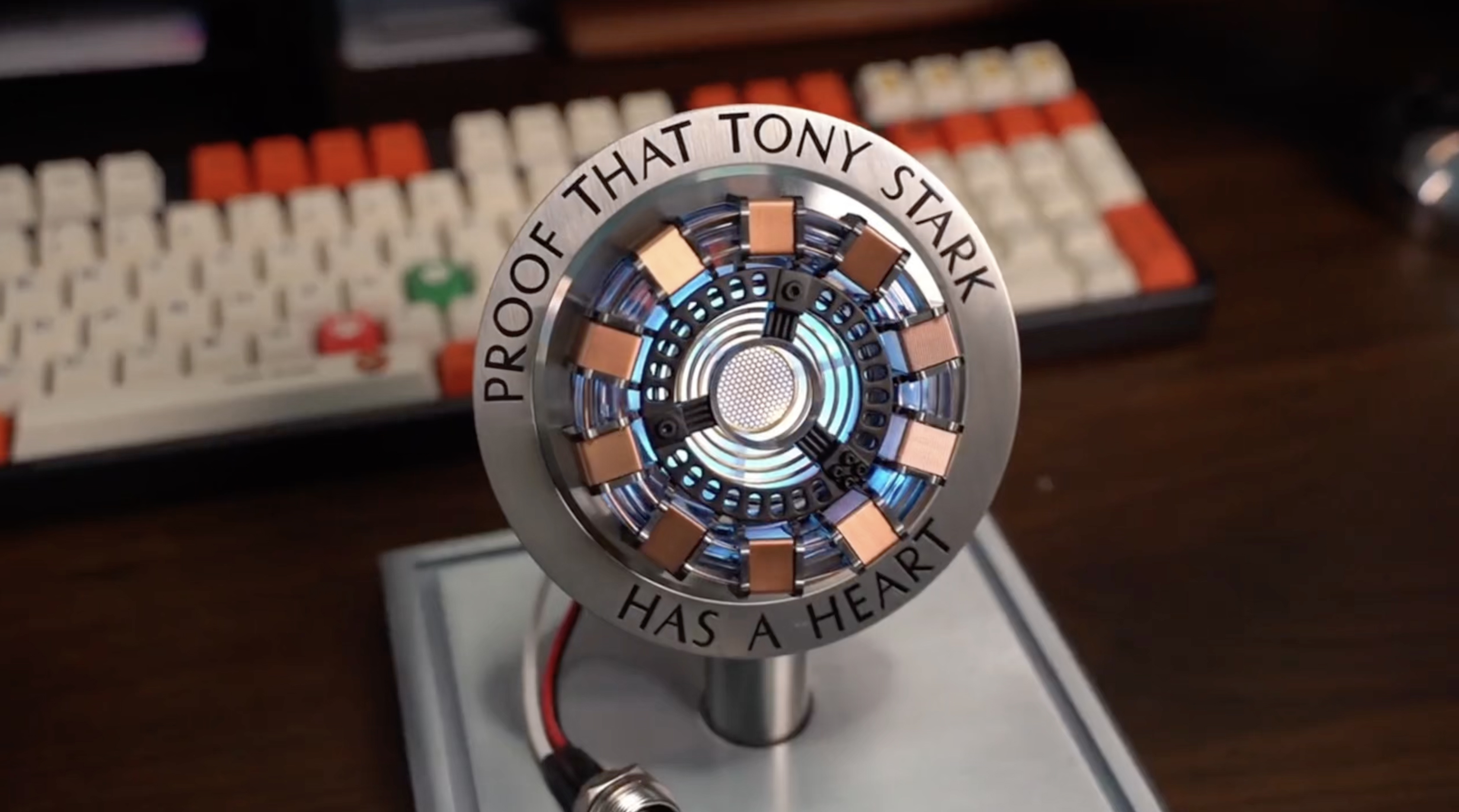 Amazon.com: Lonyiabbi Arc Reactor LED Atmosphere Light | Sci-Fi