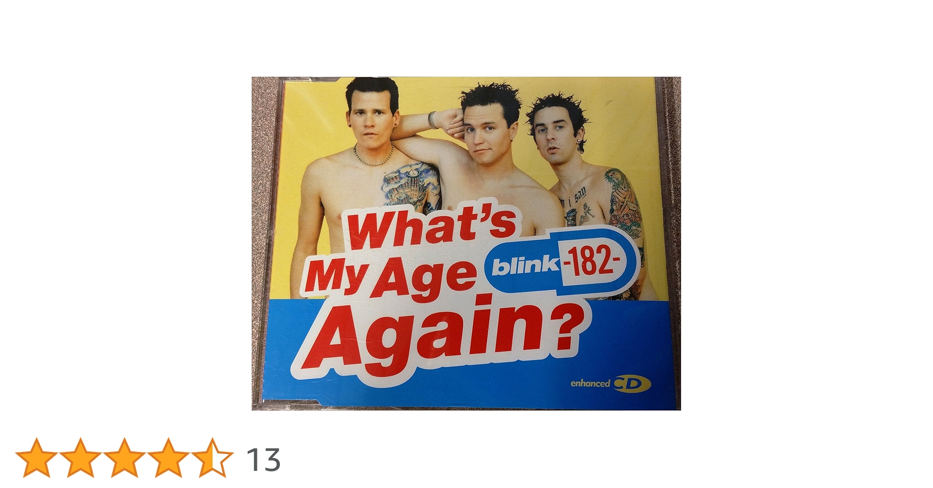 blink-182 / What's My Age Again? レコード美品 Blink-182 - What's My Age Again? (Single) (Wood Box, Mini-CD