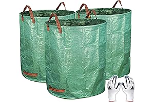 Gardzen 3-Pack 72 Gallons Garden Bag: Your Essential Collapsible Leaf Barrel