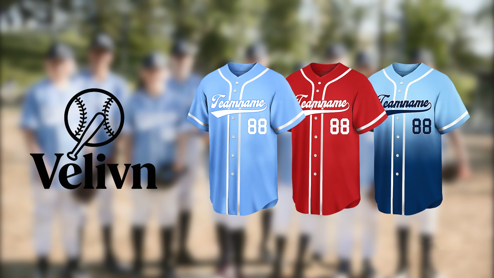 Camiseta personalizada bordada de béisbol con nombre y número para hombres, mujeres y niños miniatura 7