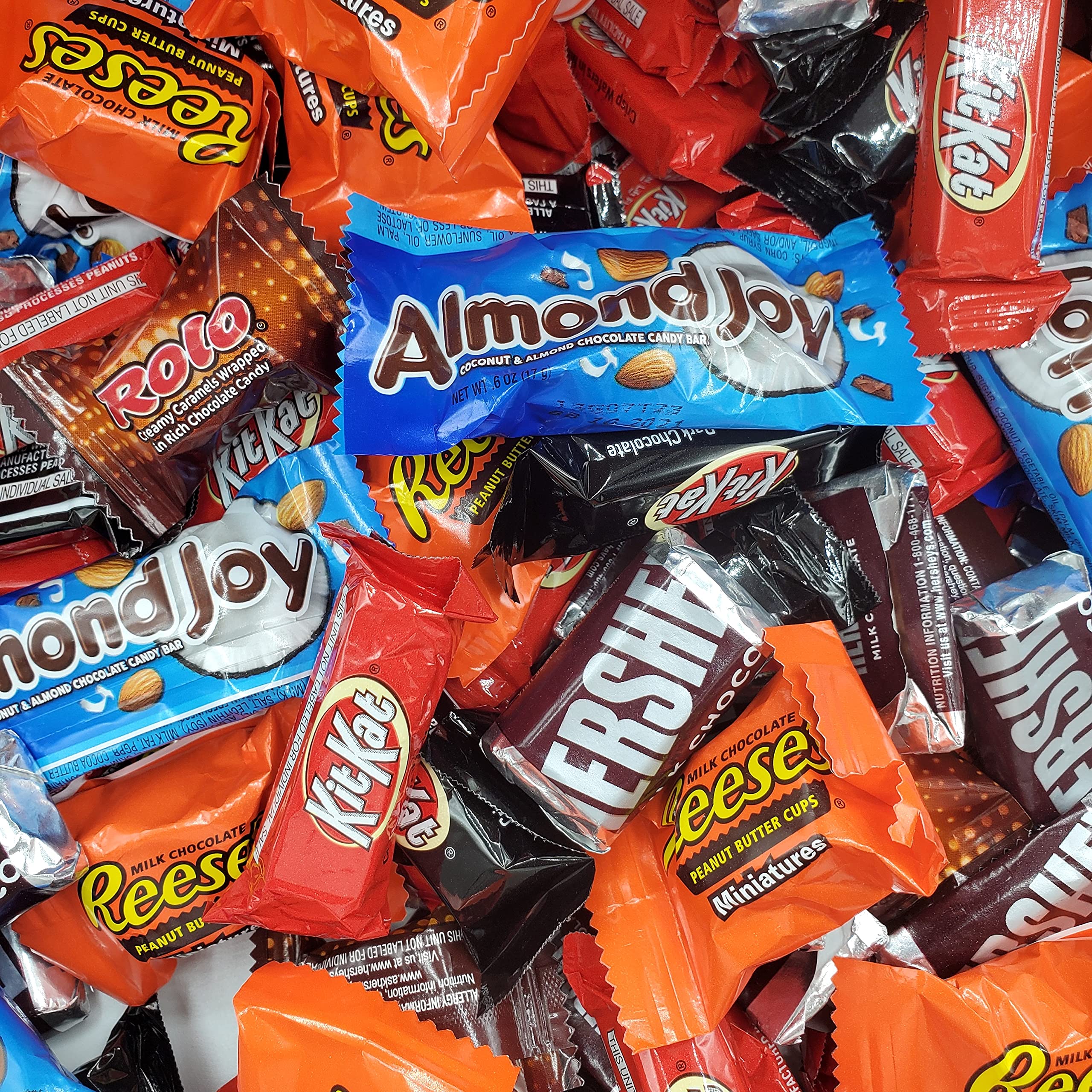 Hershey's Chocolate Variety Pack, Fun Size, Individually Wrapped Candy