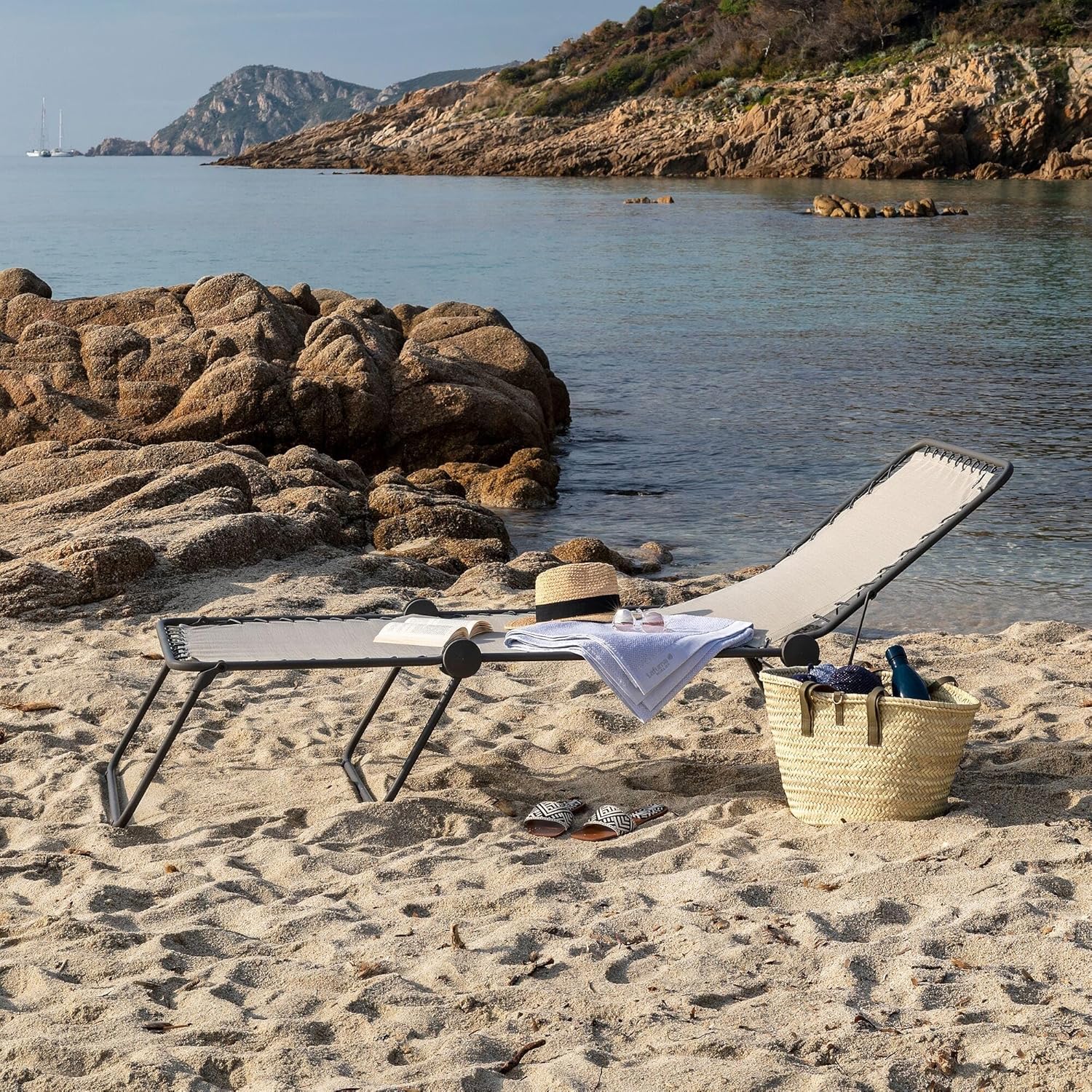 Lafuma Mobilier Folding Sun Bed - Siesta L