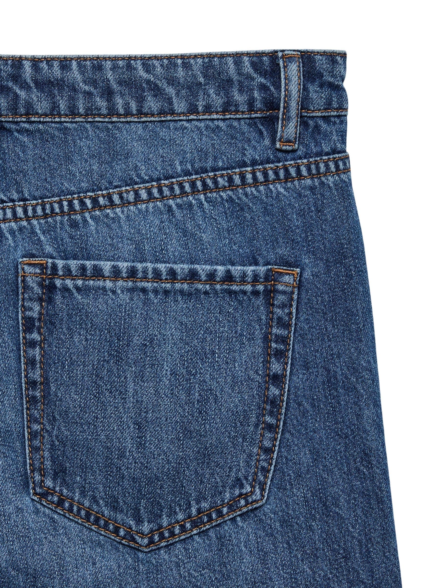 VERO MODA VMVEGA Damen Jeans Hohe Taille Weiter Beinschnitt