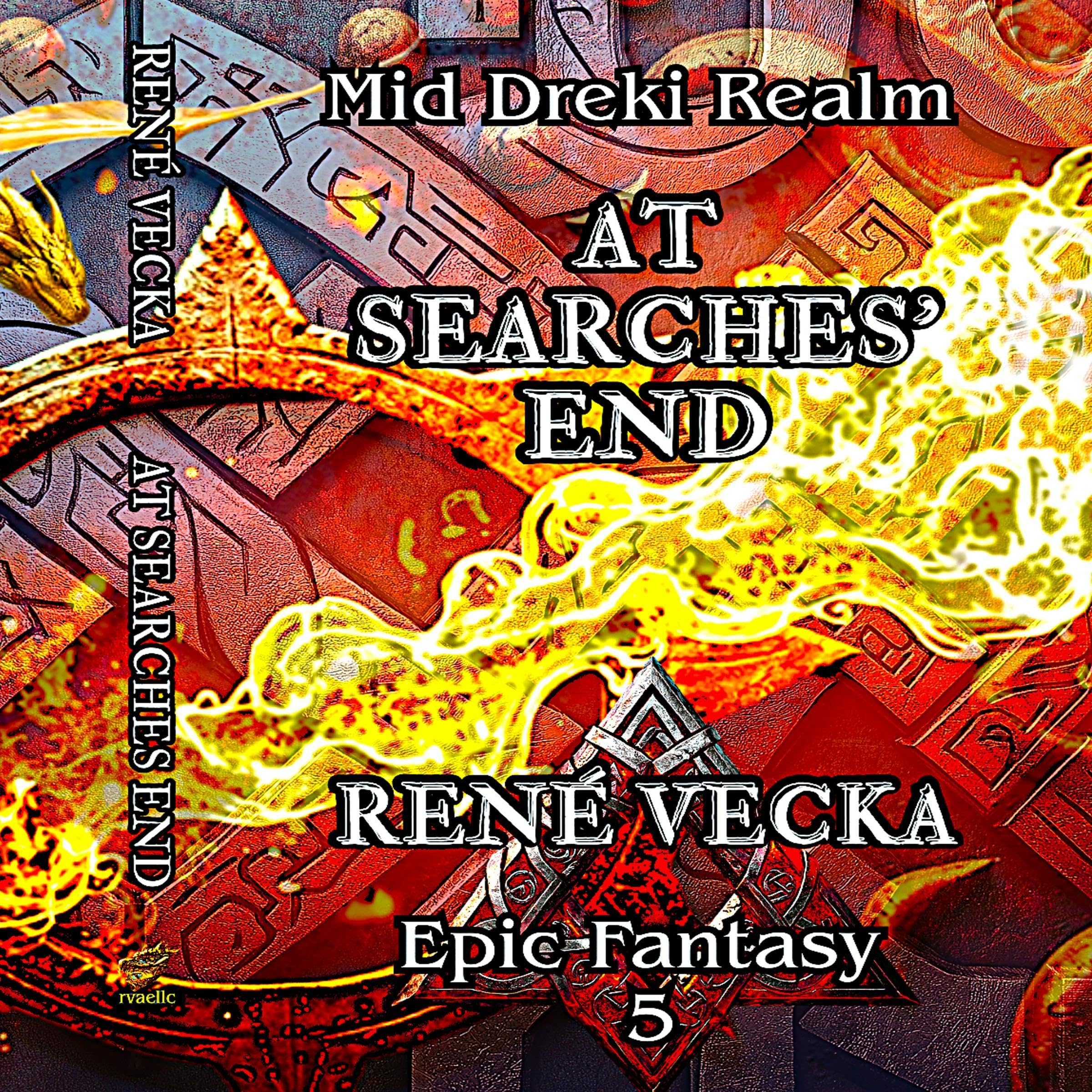 Cover art for At Searches' End