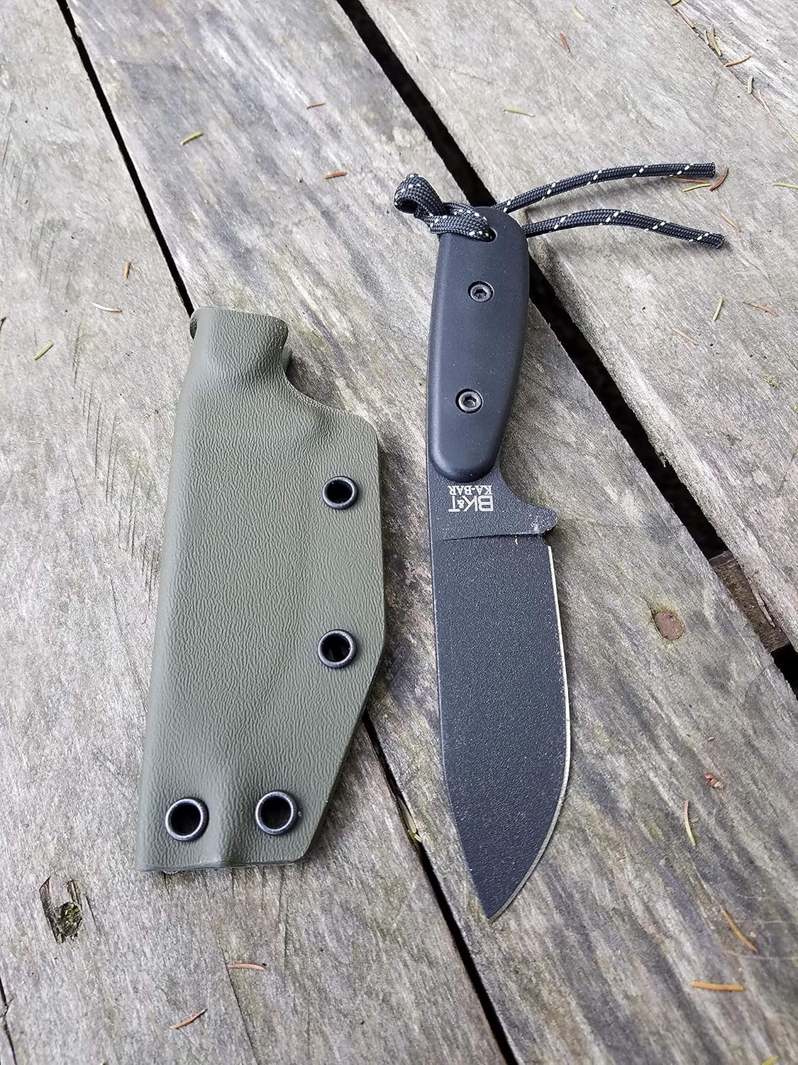 Valhalla Custom Kydex Sheath Ka-Bar Becker BK14 OD GREEN 1 pc