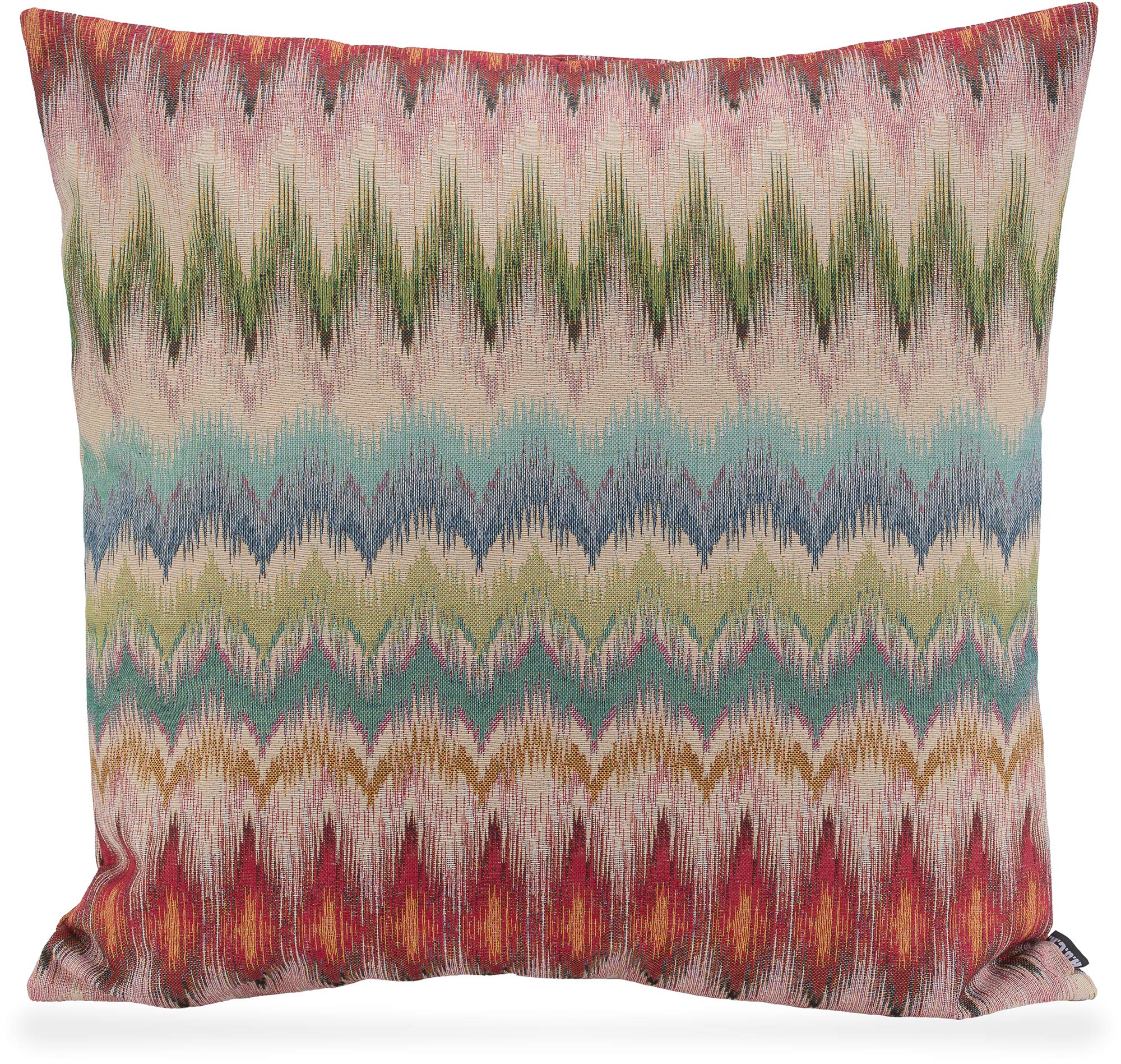 H.O.C.K. Esra Dekokissen inkl. Füllung Zierkissen Hocker Multicolour Boho in verschiedenen Größen (60x60cm, Mehrfarbig)