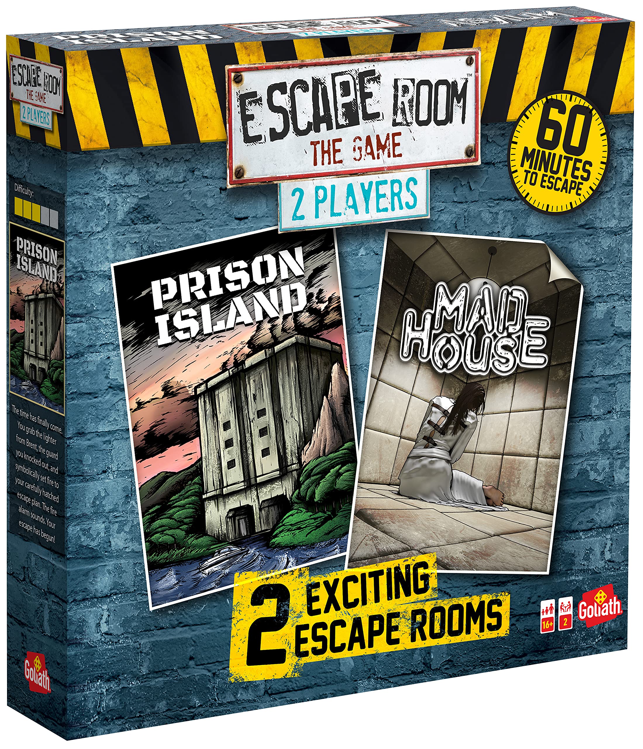 Buy Escape Room The Game 2 Player Version Goliath Games Family Game