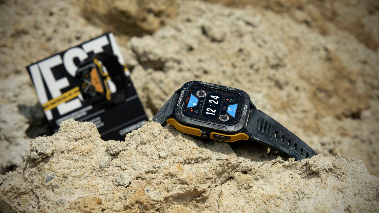 Amazon.com: CARBINOX Vesta Smart Watch (Answer/Make Calls), Rugged