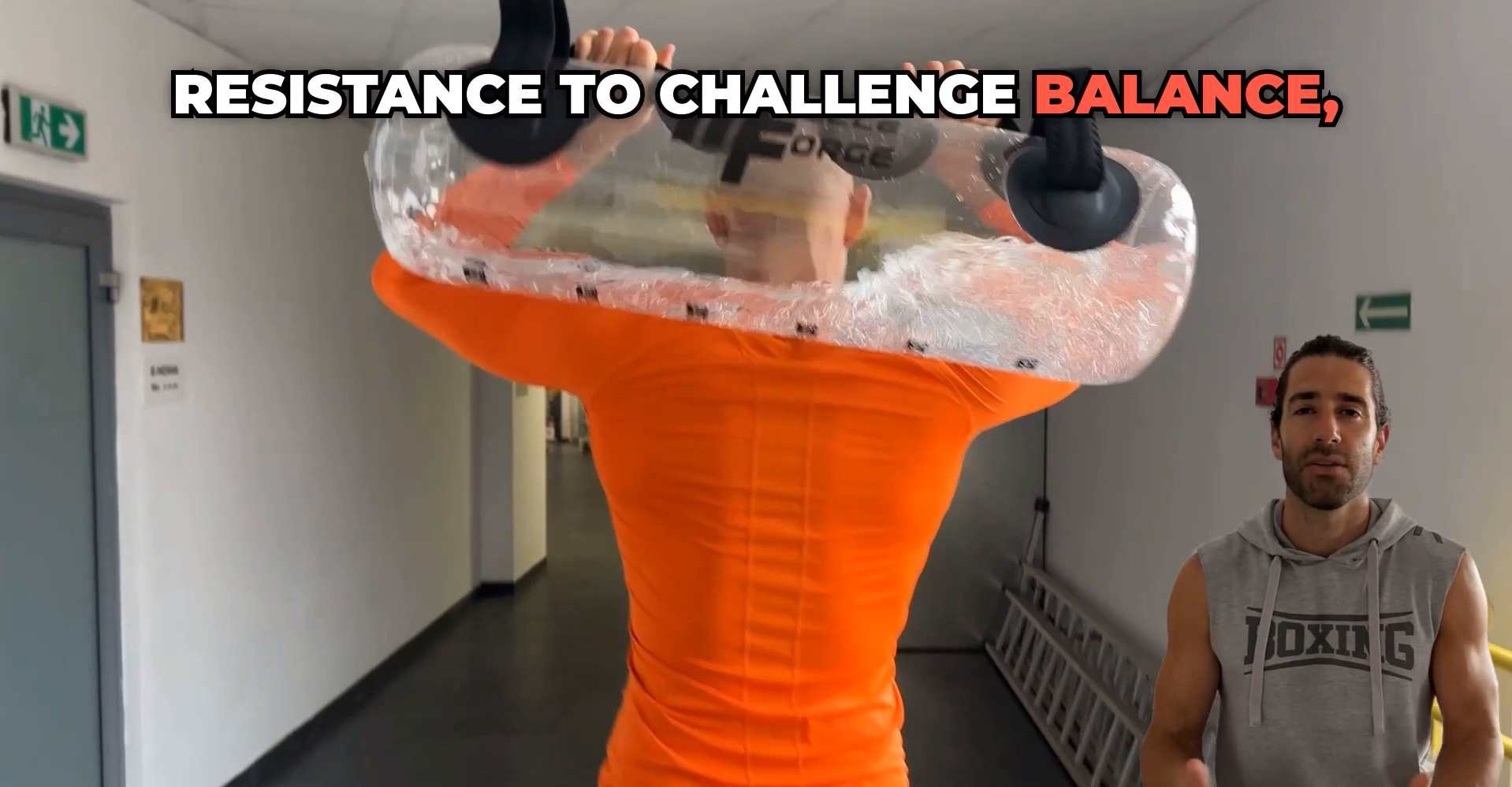 MuscleForge Aqua Power Bag 30 kg – Borsa Acqua Regolabile per Allenamento Funzionale, Stabilità e Core Training, Aquabag Fitness con Pompa Inclusa MuscleForge Aqua Power Bag 30 kg – Borsa Acqua Regolabile per Allenamento Funzionale, Stabilità e Core Training, Aquabag Fitness con Pompa Inclusa