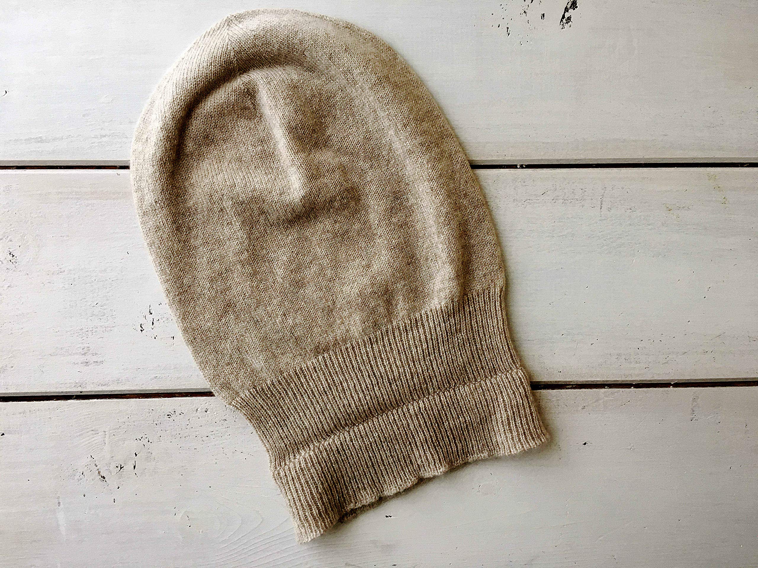 Berretto Donna Invernale Cashmere 100% Beige