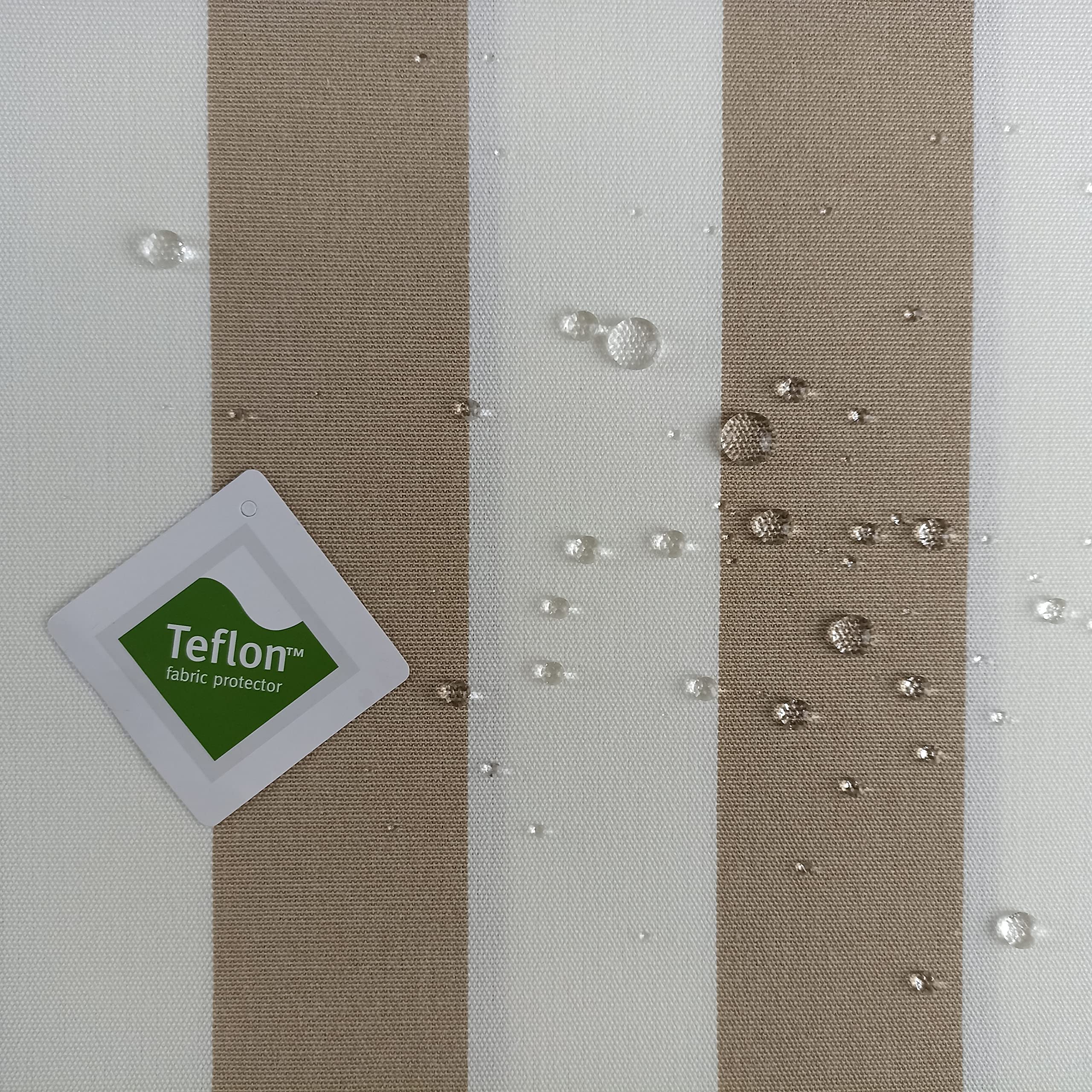 Tela Impermeable por Metros - Lona acrílica - Toldo - Protección Rayos UV (Raya Culla, 1,45 x 3,20 m)