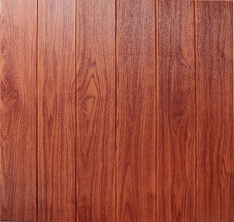 Amazon Isl ウォールステッカー レッドチェリー 木目調 3dクッション壁紙 70cm 70cm 枚セット ウォールステッカー オンライン通販