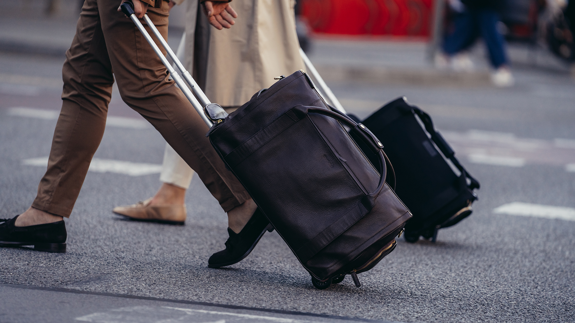 Amazon.com | Wool & Oak - NOVA Large Duffle Bag with Wheels