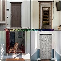 Vista 8 de Cortinas de cuentas para puerta, cortinas de cuentas para colgar, divisor de habitación, decoración de cuentas, panel de flecos con purpurina