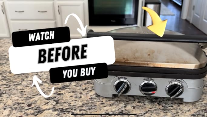 Amazon.com : Cuisinart 5 In 1 Griddler with Panini Press