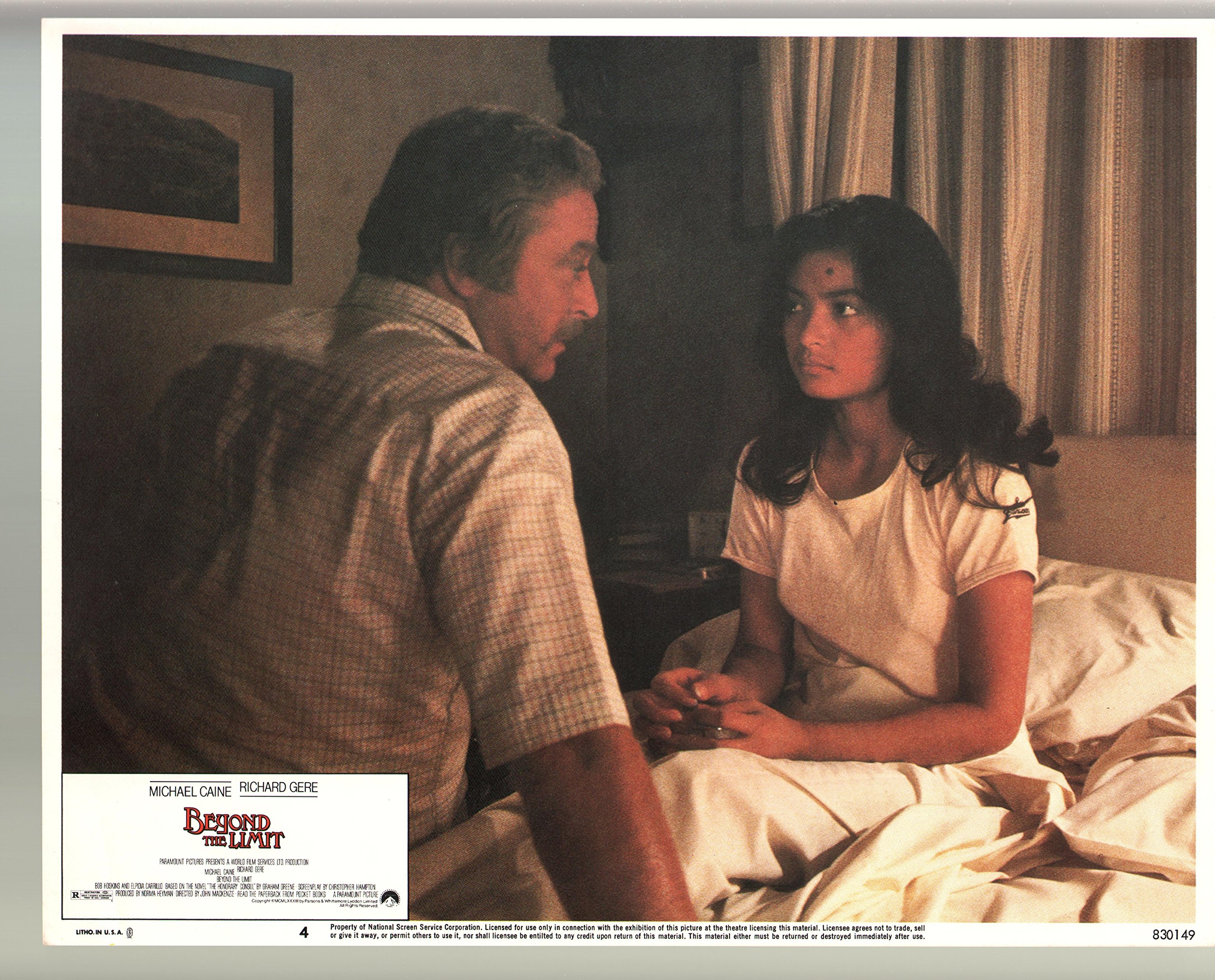 MOVIE POSTER: Beyond The Limit-Michael Caine-Elpidia Carrillo-Color-Lobby Card-11x14-FN