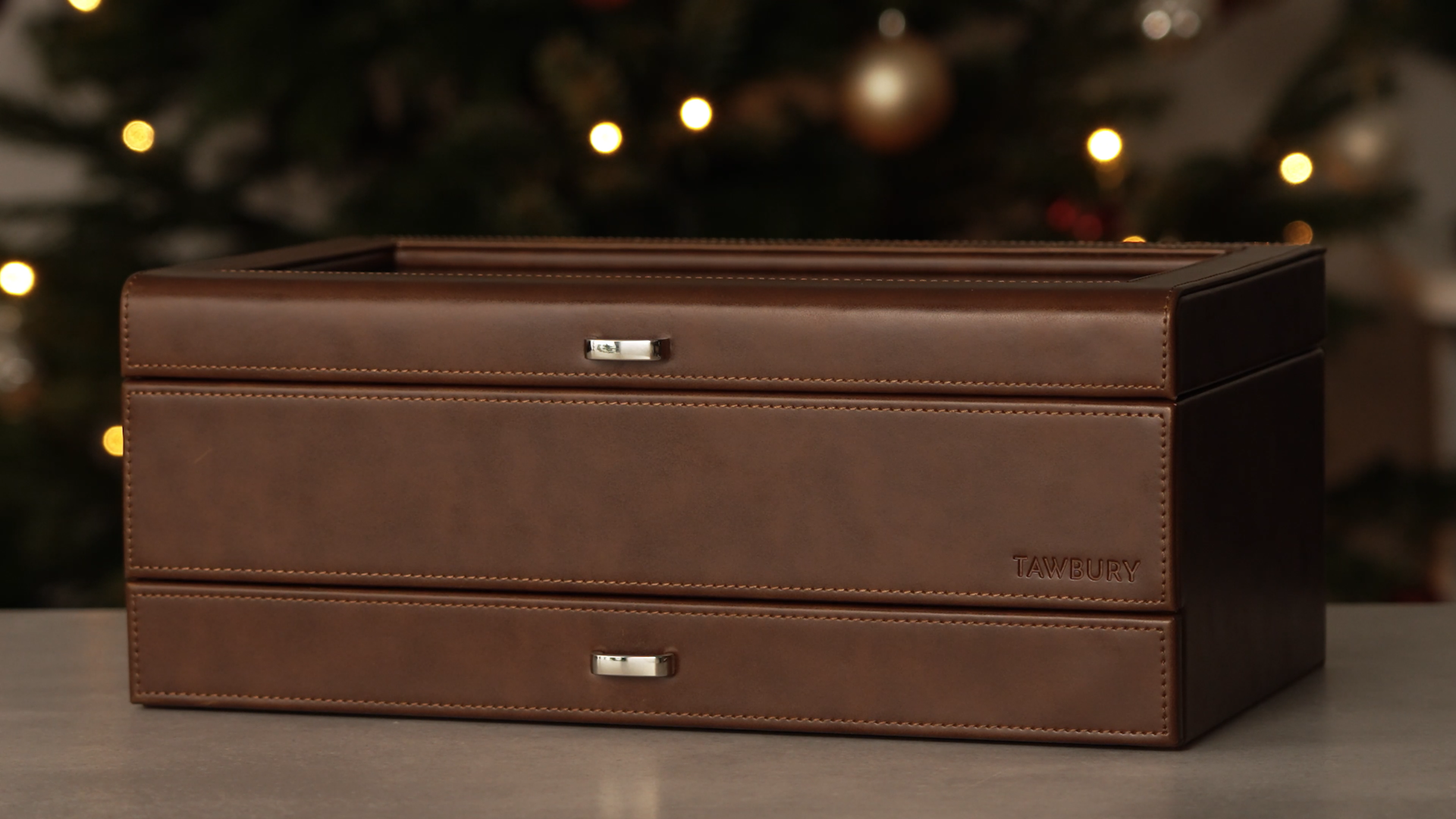 Amazon.com: TAWBURY Bayswater 12 Slot Watch Box with Storage