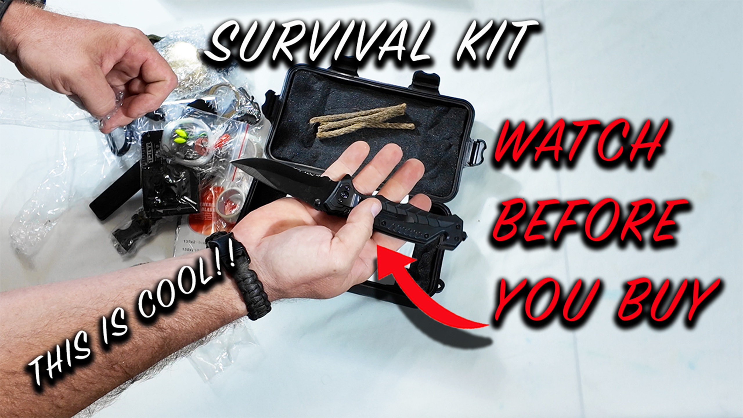 Watch This survival kit is AWESOME on Amazon Live