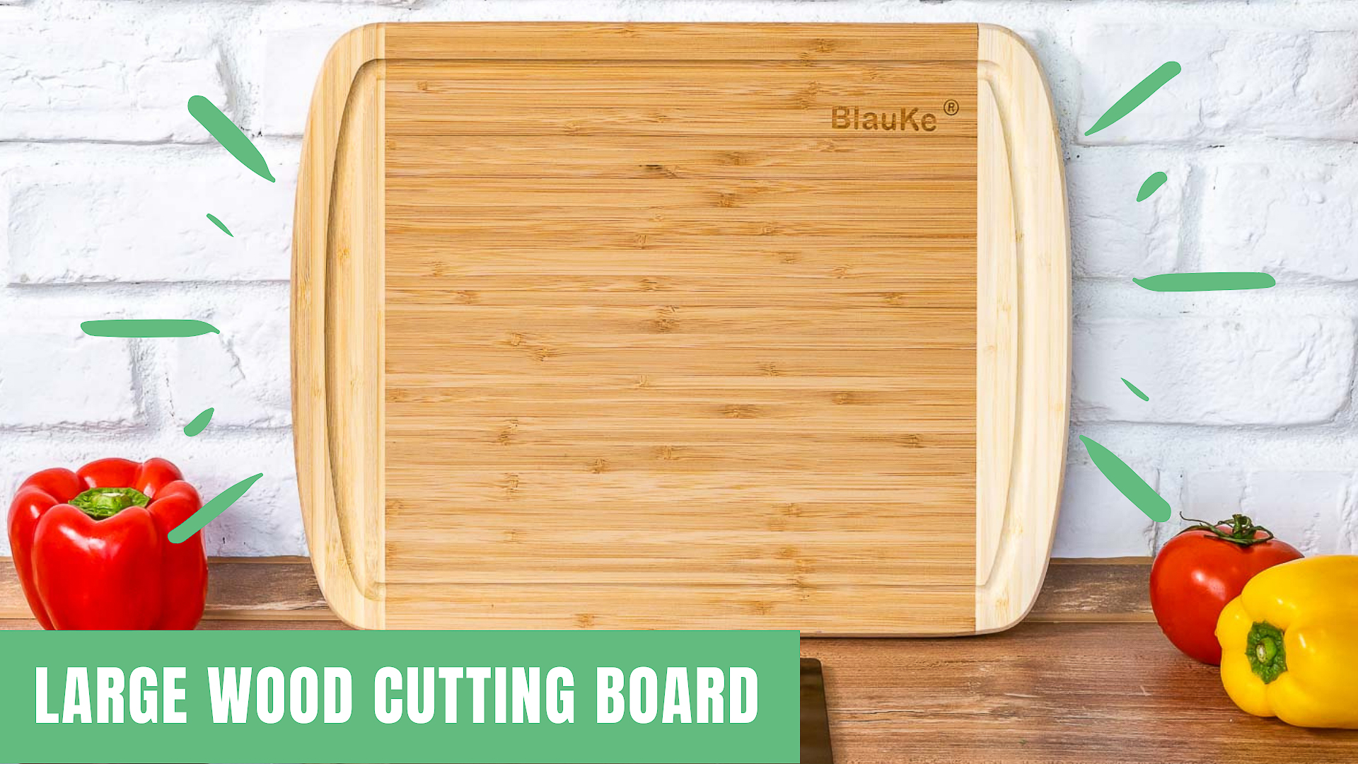 Il Tagliere Di Bambù Premium 100% Con Proprietà ... - Alibaba - Foto 8