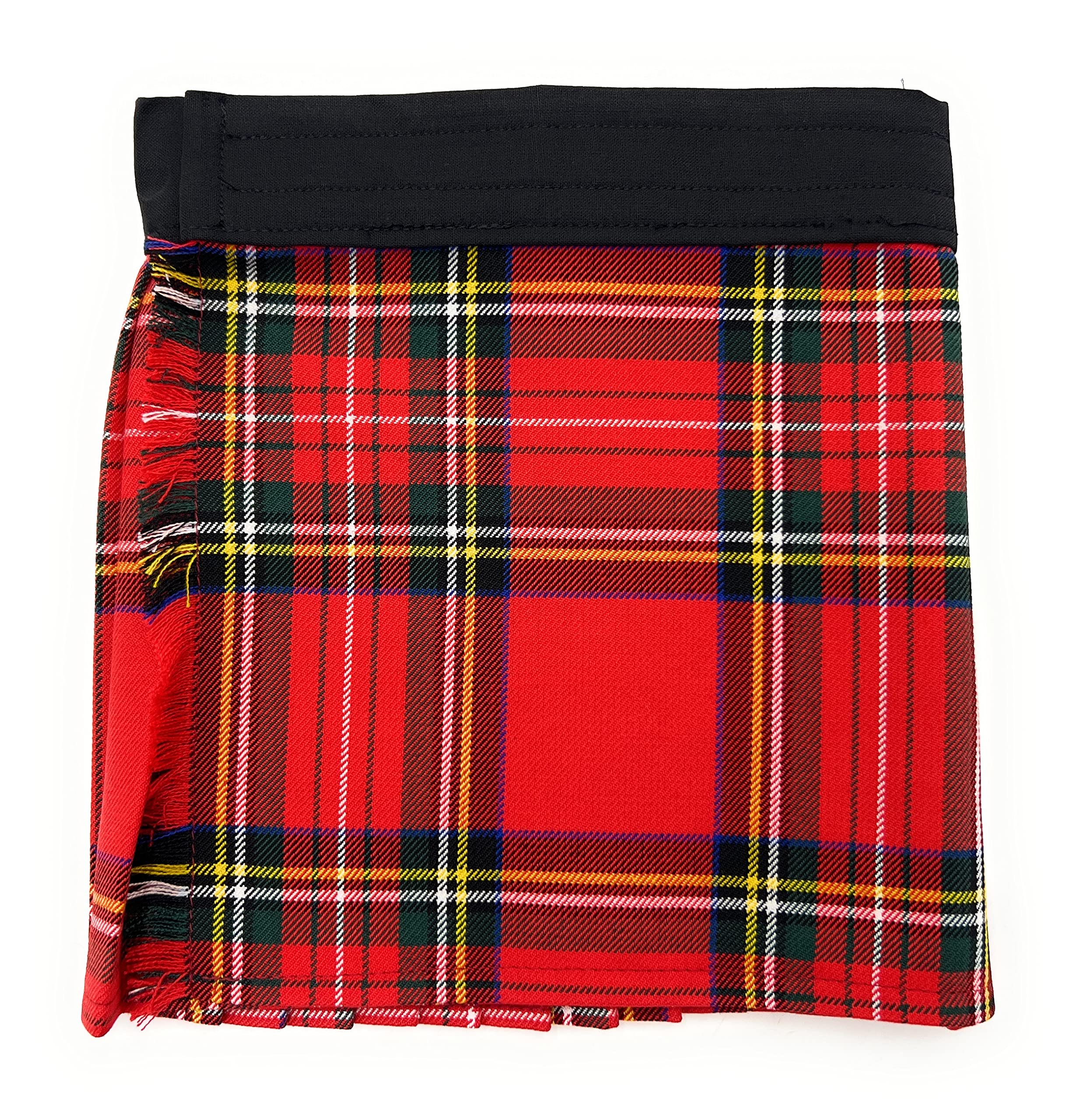 Tartan Tweeds Unisex Infant Royal Stewart Baby Tartan Kilt, Adjustable Waistband, Newborn To 4 Years, (, 3-4 Years)