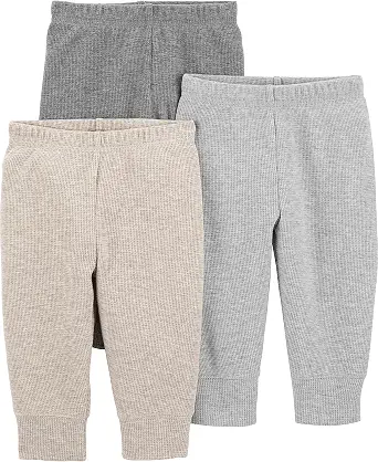 Simple Joys by Carter's Unisex Baby 3 Pack Thermal Pants