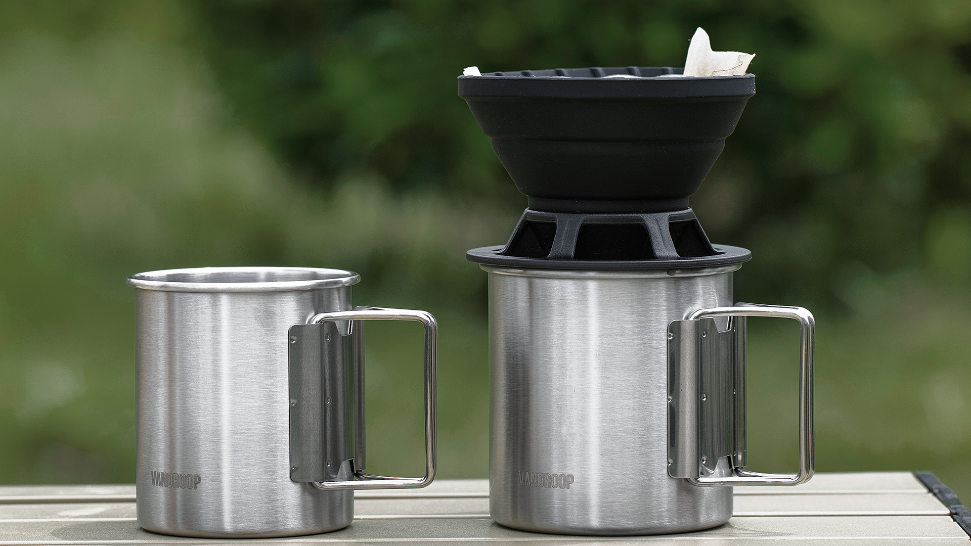 Amazon | Vandroop キャンプ コーヒーセット アウトドア 手動 コーヒー