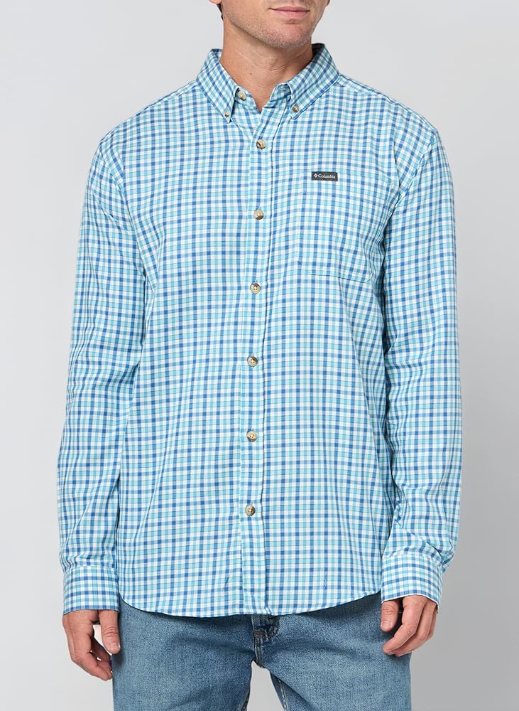 Chemise à carreaux en flanelle - Bleu/Vert - FR