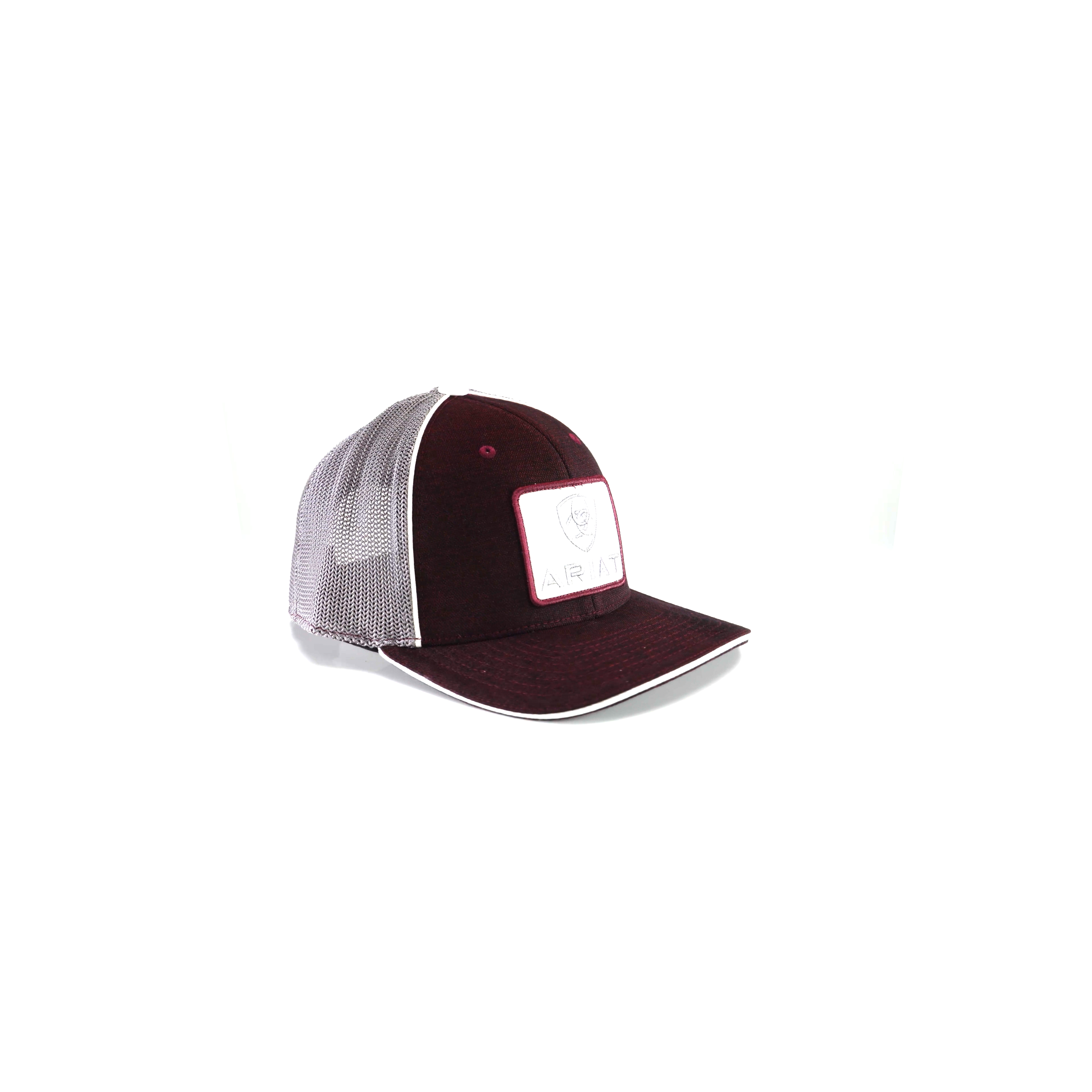 ARIAT Mens A300004809 Men`s Patch Cap OSFM Burgundy at Amazon