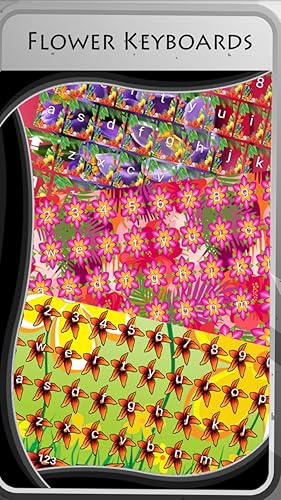 Teclados de flores