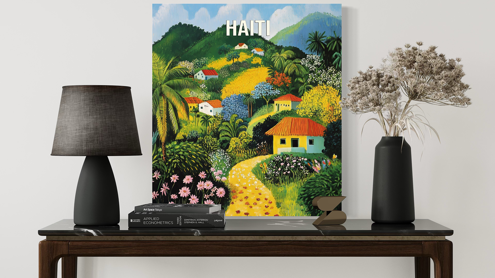 アート・デザイン・音楽 a+t 53 Is This Rural? Amazon.com: Haiti Countryside Unframed Wall Art Poster Print