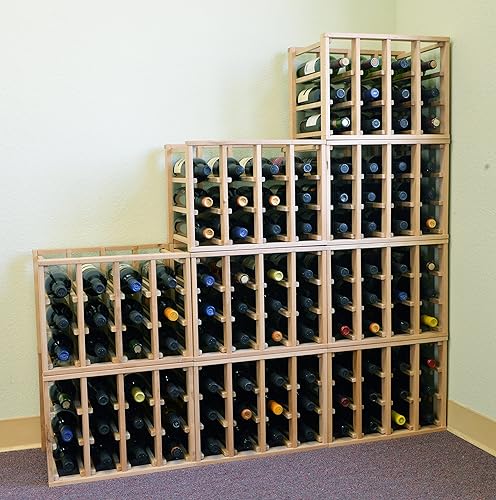 Miniatura 3 de sfDisplay.com,LLC. Estante modular apilable para vino de 24 botellas como muchos juegos juntos (2 juegos  capacidad de 48 botellas)