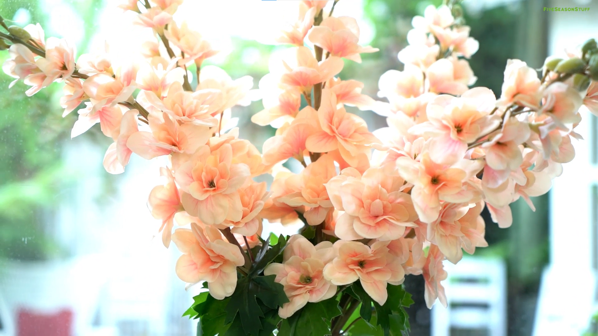 Amazon.com: FiveSeasonStuff Real Touch Delphinium Pink Artificial