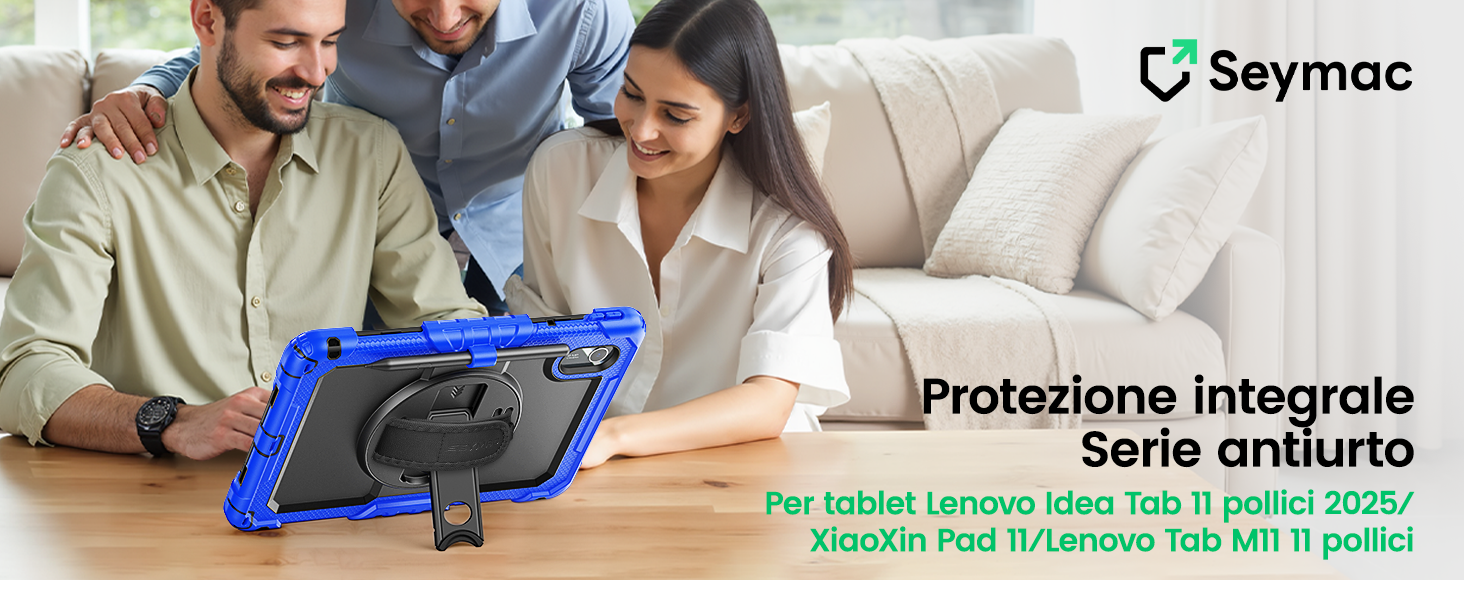 Custodia Per Lenovo Tab K11 LTE (11") – MoMo Antigoccia Per Bambini Con Luce Integrata