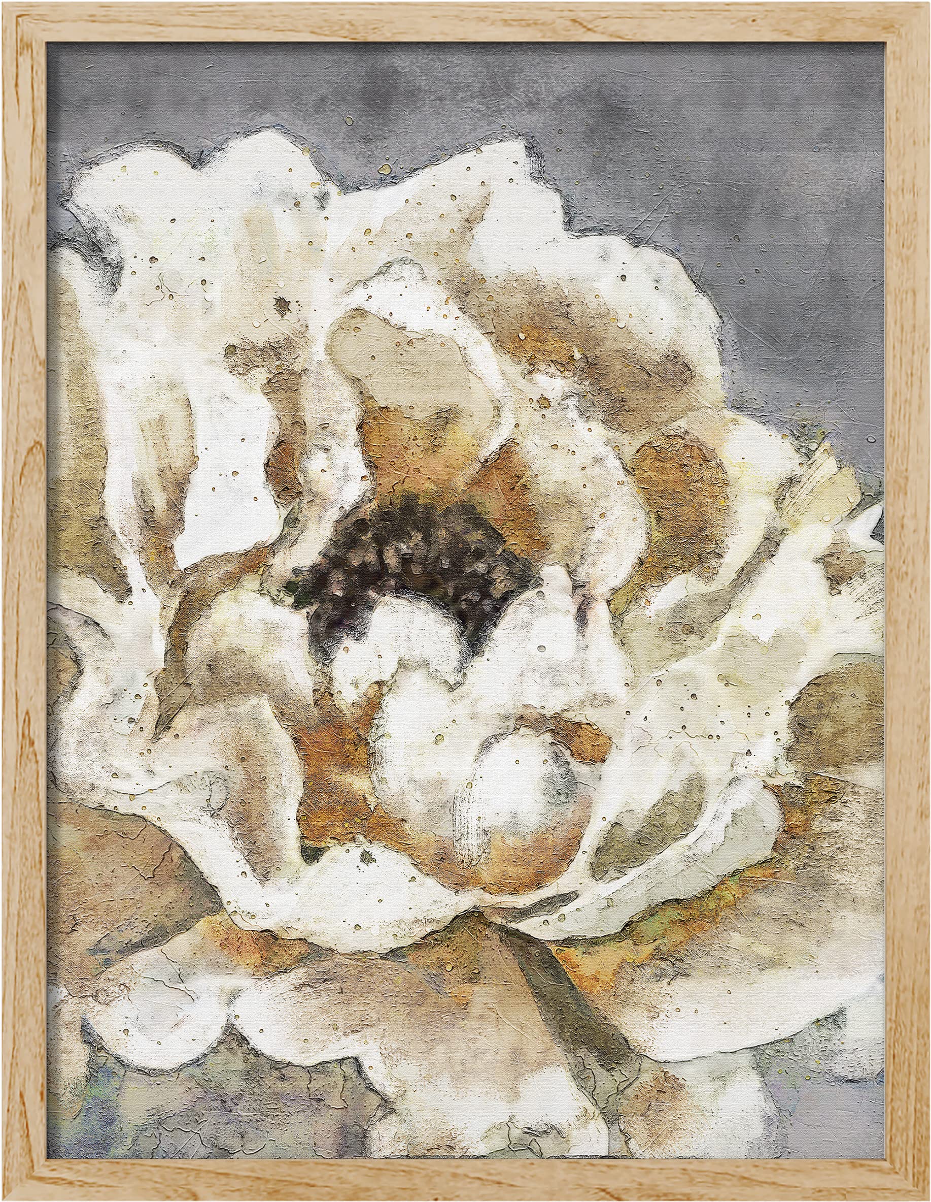 SIGNWIN Poster Bathroom Decor 8"x10", Wall Art Room Decor Multicolor for Living Room, Bedroom, Office Vibrant Yellow Garden Carnation Flower Nature