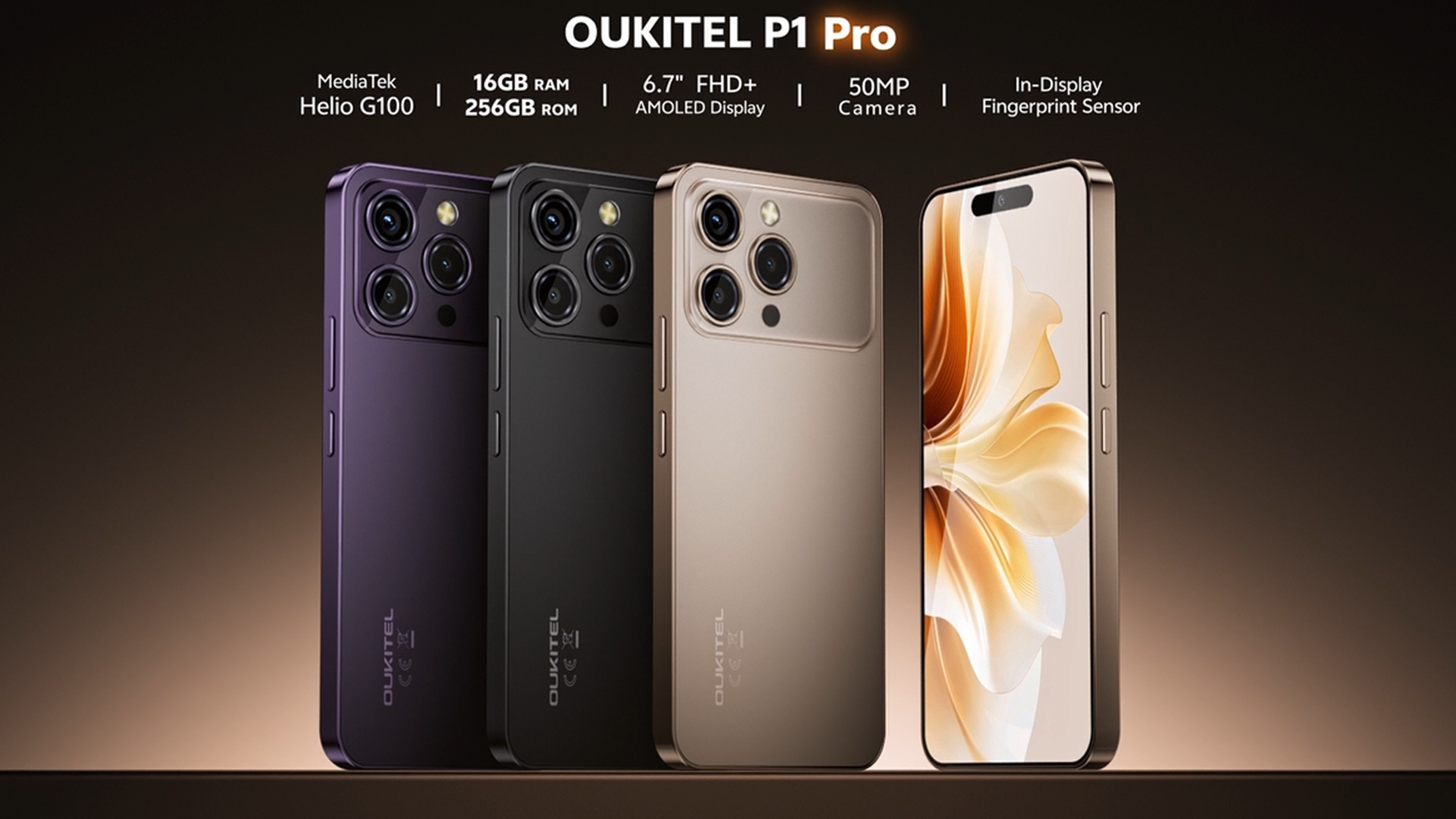 OUKITEL P1 Pro Android Mobile Phone 15, 24GB+512GB/2TB Smartphone