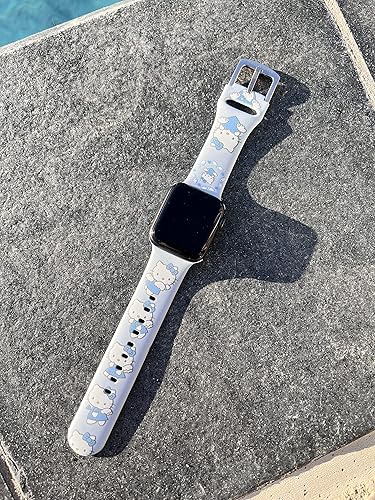 Miniatura 2 de Correa de silicona para Apple Watch de Hello Kitty para 38401.614 in para Series 7654321SE
