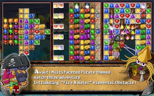 Pirate Drops 2 - Match three puzzle