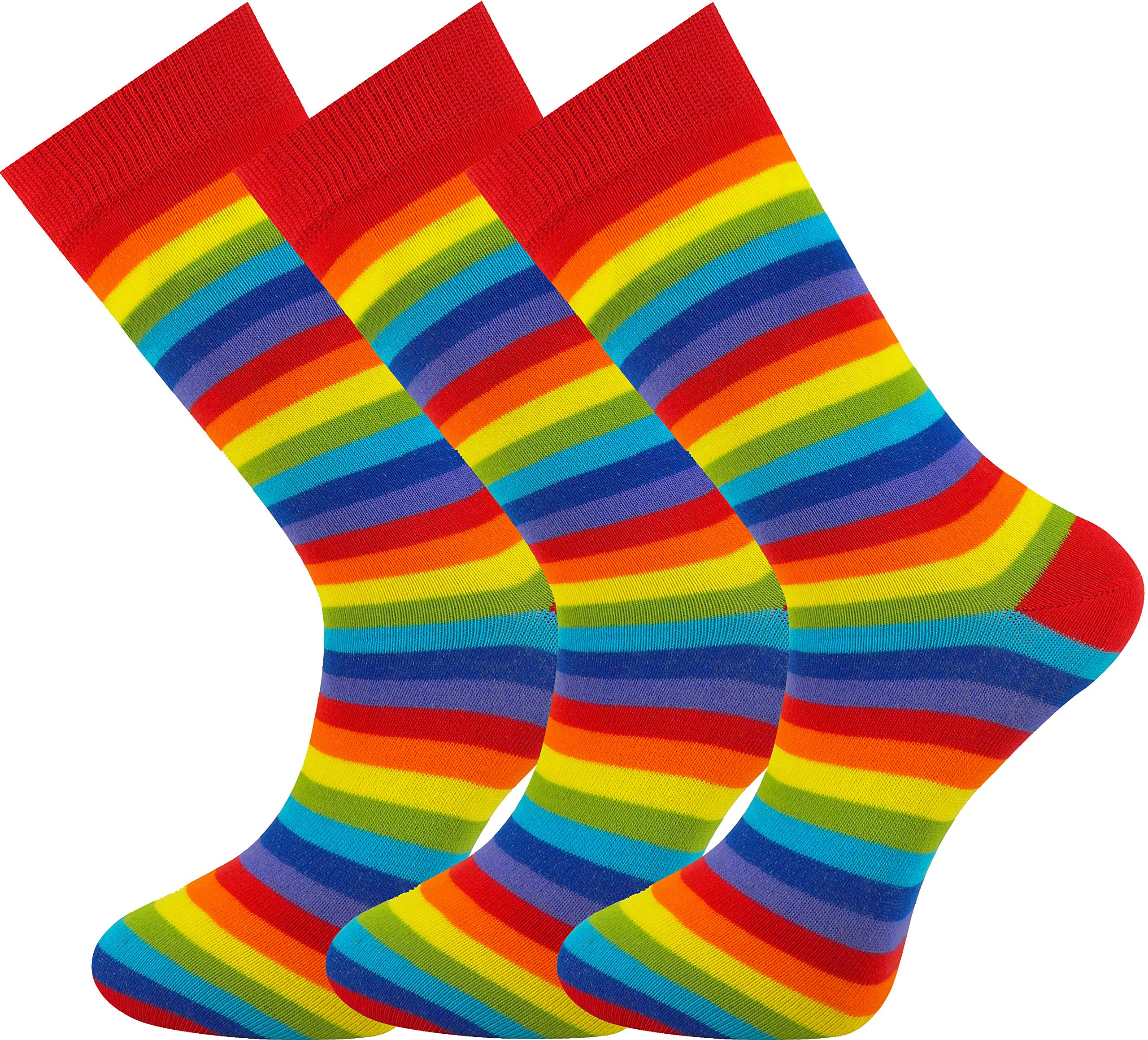 Mysocks3 Pairs Rainbow Children Socks