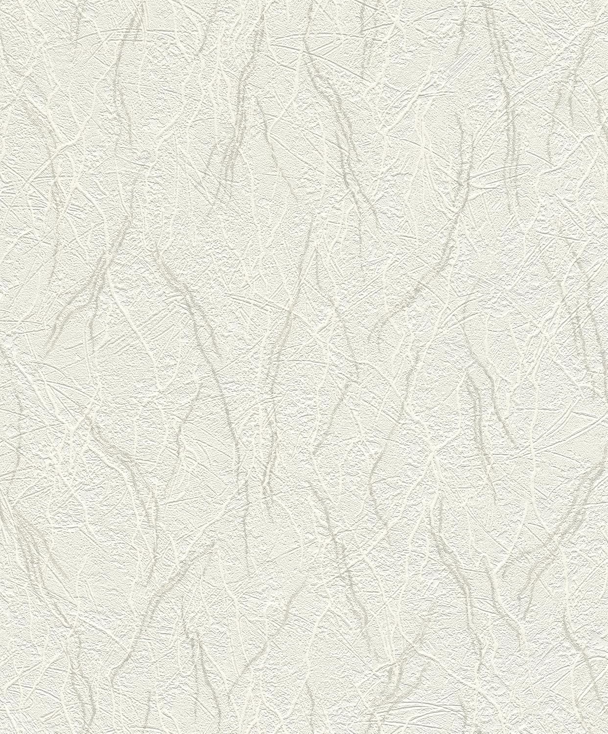Rasch 470703 Non-Woven Wallpaper White