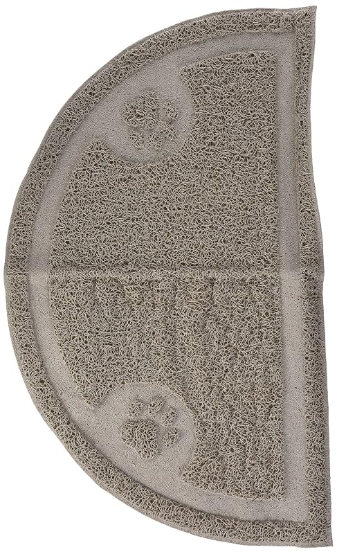 Tapete Meia-Lua para Caixa de Areia de Gatos Petmate Arm & Hammer Cinza 59,69 x 35,56 cm