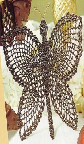 Crochet Butterflies with Patterns