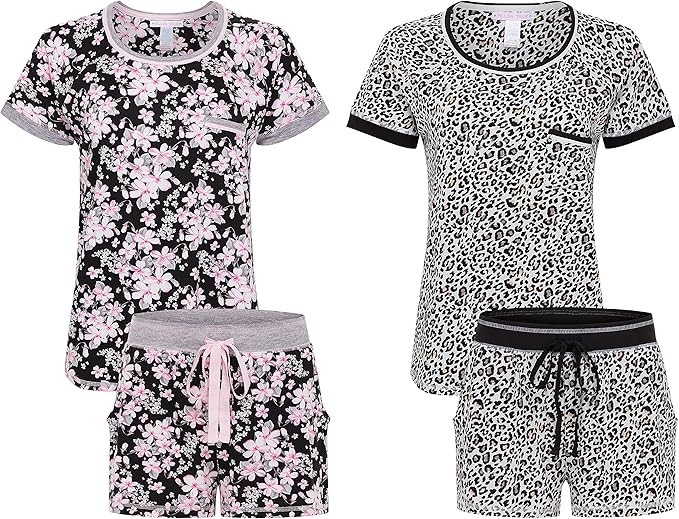 2 Pack Pillow Talk by René Rofé Sleepwear Women's Butter Soft