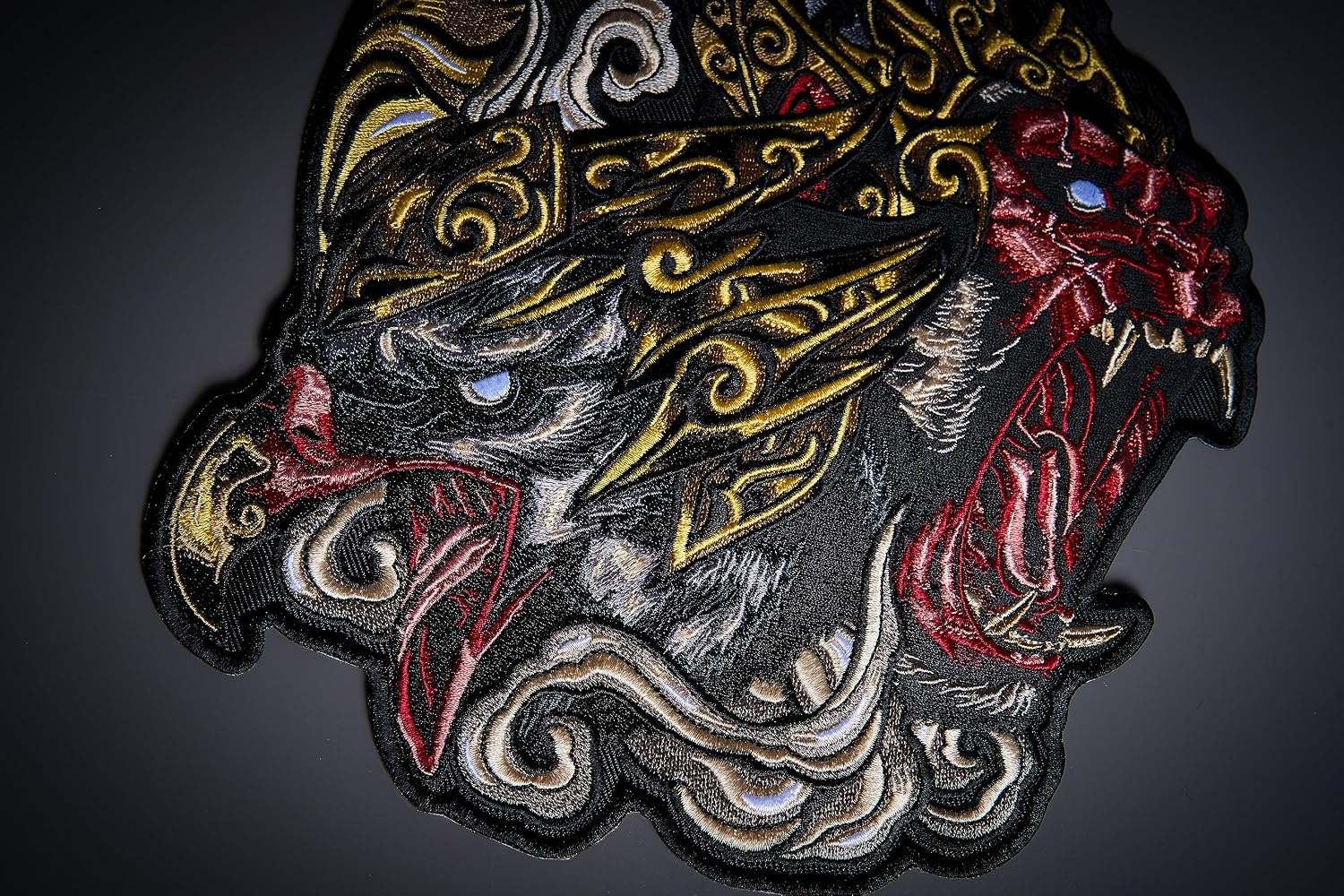 Jatayu & Hanoman Patch for Custom Vest/Iron-on/Sew on
