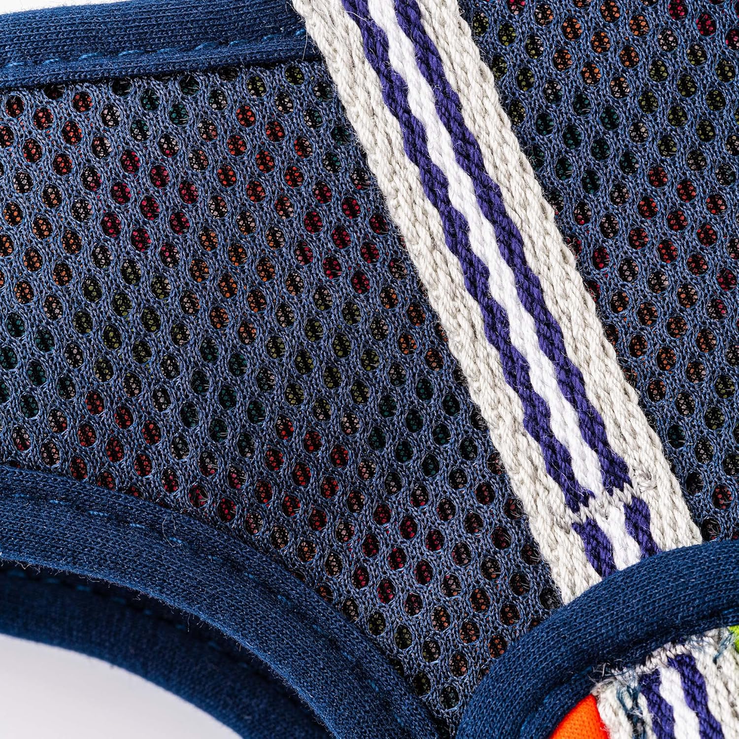 HUGO & HUDSON Dog Harness No-Pull Anti Choke Adjustable Padded Pet Vest, Multi-Color Geometric, XS