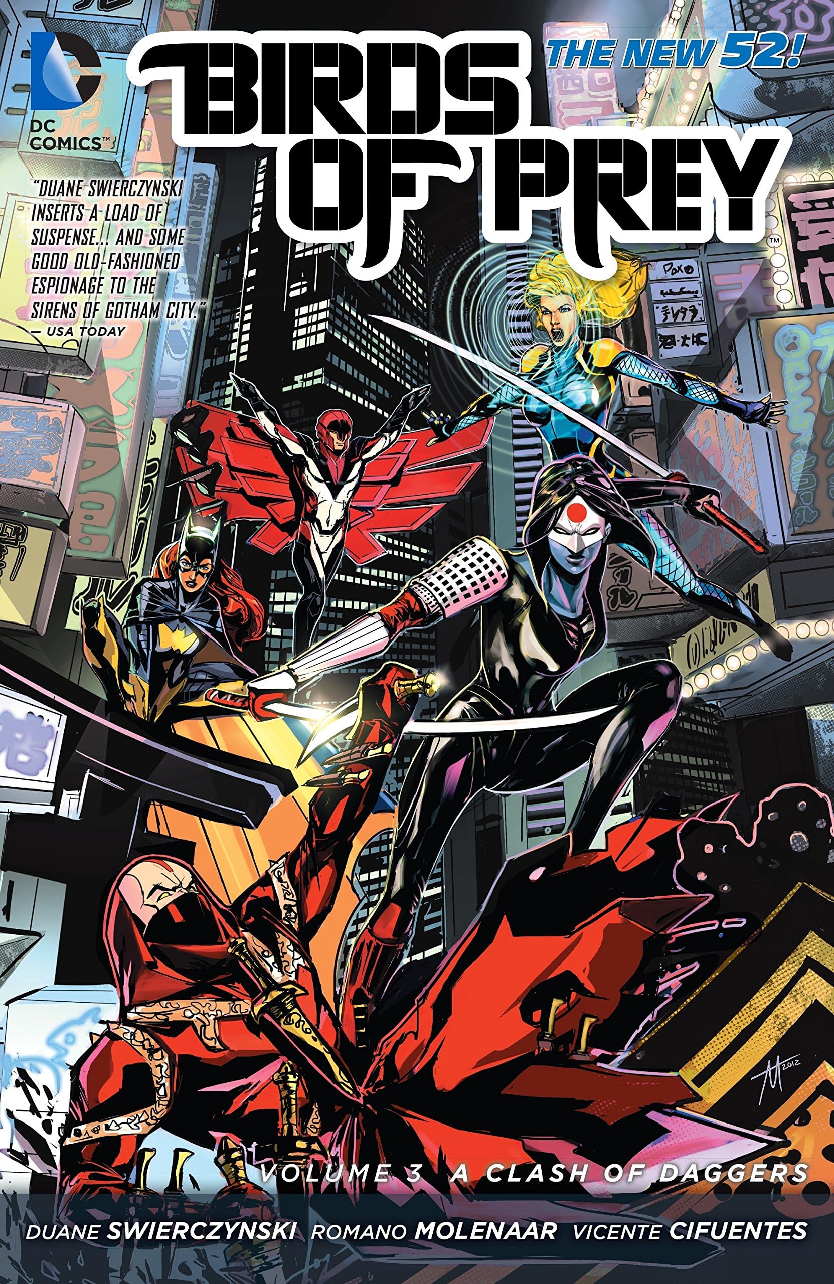Birds of Prey Vol. 3: A Clash of Daggers (The New 52)